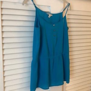 Banana Republic Brilliant Blue Spaghetti Strap Top